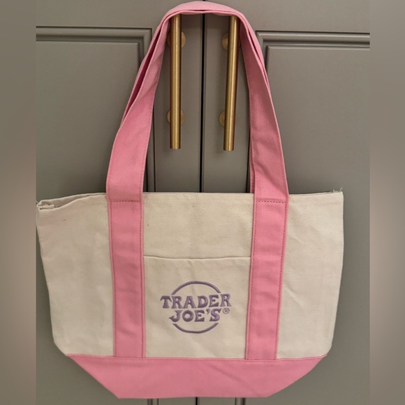 NWT Pink TJ’s Tote - Picture 2 of 2